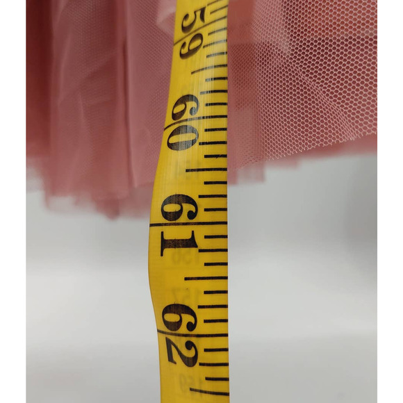 BCX 15 XL Mauve Pink Beaded Embroidered Tulle Strapless Maxi Dress Gown B120 - Picture 5 of 8